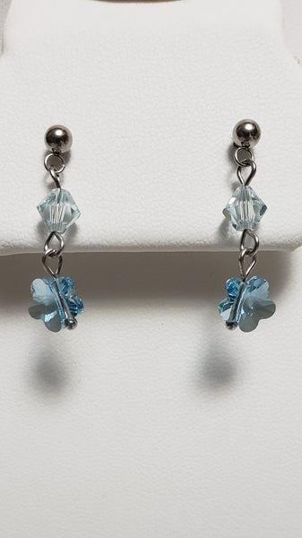 Sparkling Flower Earrings