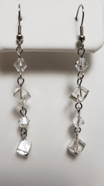 Elegant Cube Earrings