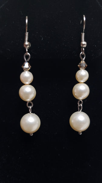 Pearl Trio Earrings