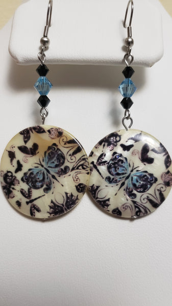 Mother of Pearl Butterflies & Dragonflies Earrings