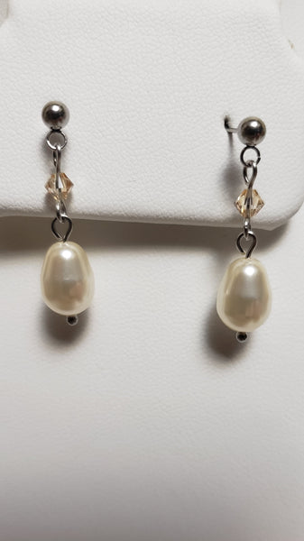 Swarovski Tear Drop Pearls